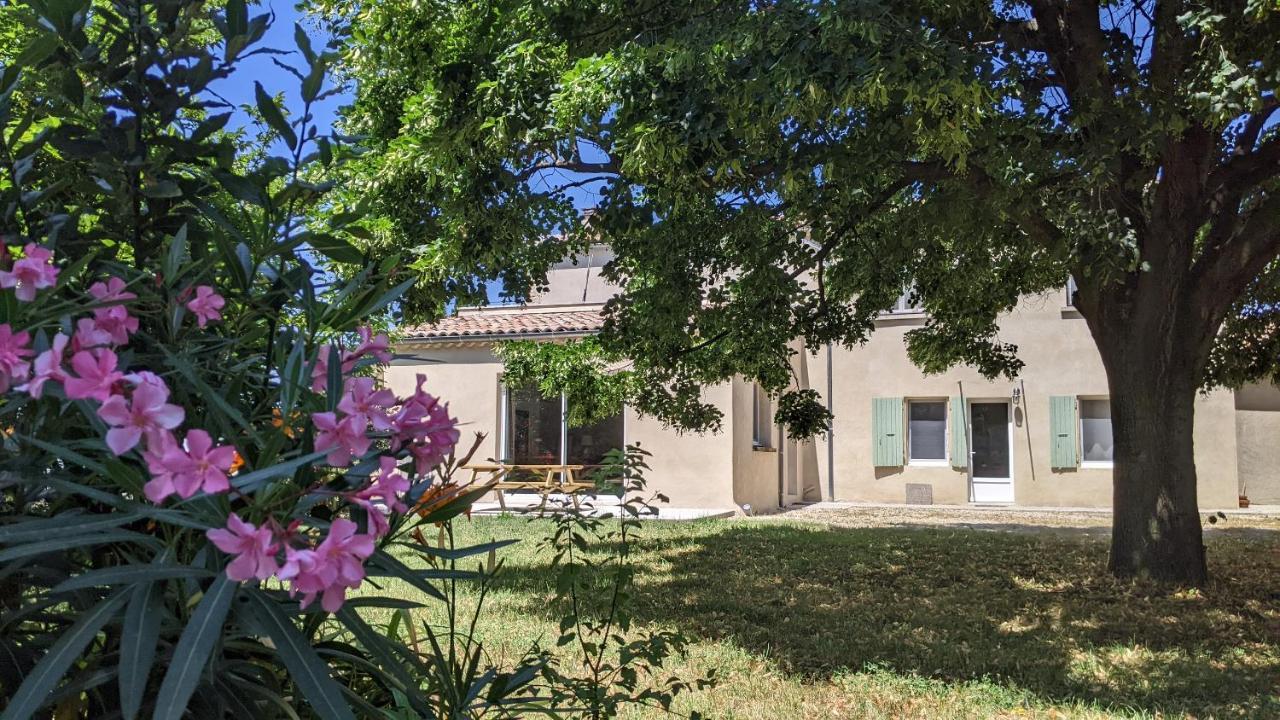 Rez-De-Jardin Independant Dans Ferme Maraichere Bio Avec Grand Jardin Privatif Clos Et Arbore Crest Exterior foto